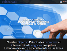 Tablet Screenshot of intelego-latam.com